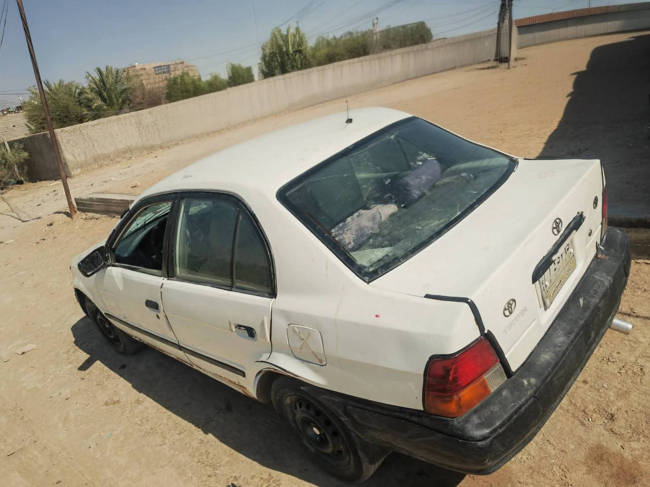 السلام عليكم للبيع تويوتا كورله موديل 96 سياره جاهزه كير اوتماتيك رقم بابل مكانه بل نجف شارع المطار السعر 19 الشراي يتصل *********** / ***********

