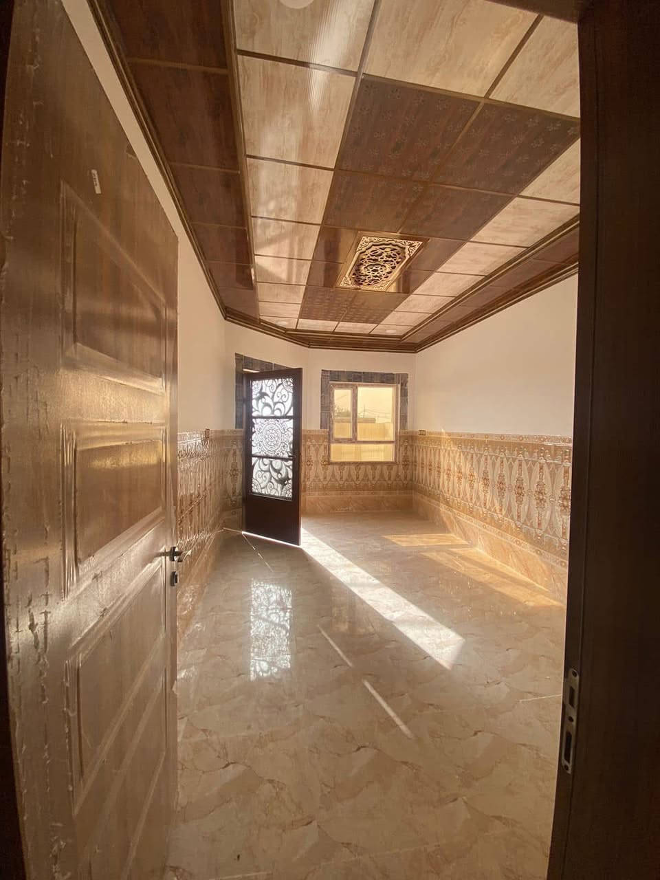 دار لللبيع حي الفلاح الثانية 125م بيت تصميم تركي البيت درجة اولى فول موصفات ***********—***********@الجميع
