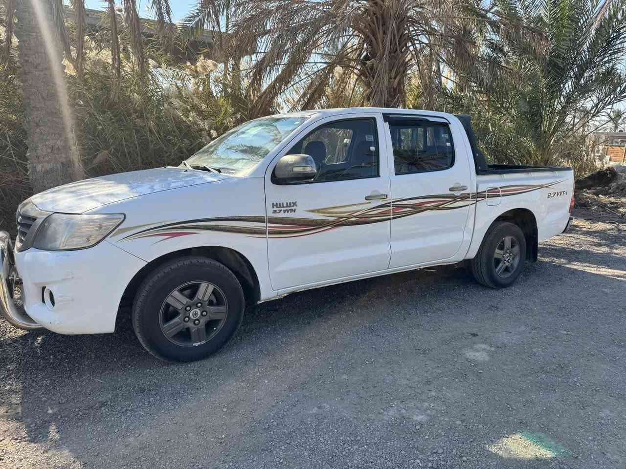 بيك اب 15 كفالة بيه بارد بالربع مبين بالصورة وكازكيت مفتوح ماشية 150 كير اوتماتيك رقم مثنى باسمي السيارة جديده جدا مصاعد بيه عبري العنوان البصرة قضاء المدينة *********** السعر 225 وبيه مجال حق الجية
