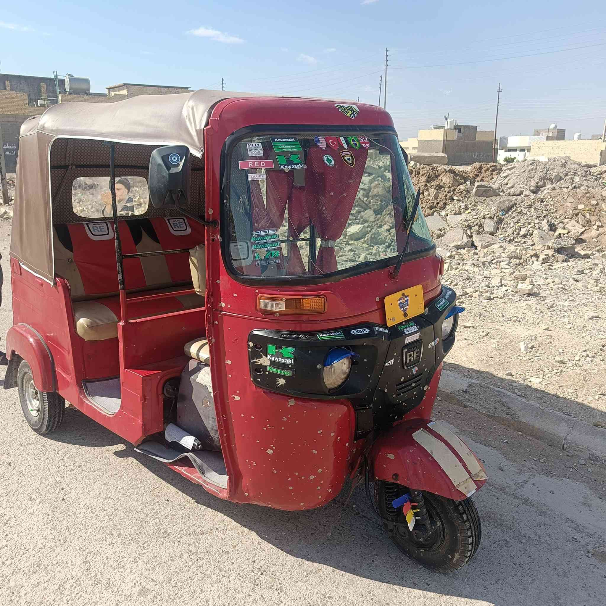 سلام عليكم تكتك البيع موديل17شهر 12
وراق المصطفي كامله تكتك خير من الله مال عيشه ميكنه حلوه دوشمه جديد تايرات جديد المكان بغداد قرب فلكه حي نصر الاستفسار عله هاذه رقم ***********
