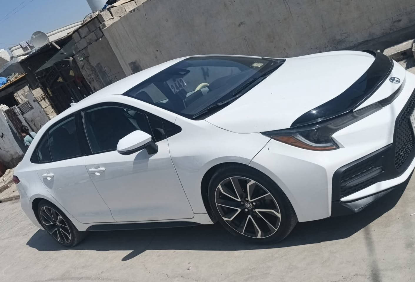 اسلام عليكم
كورلا موديل 2020 رقم ديالى معوقين سنه وصير حره
الضرر بونيد مبدل تجاري دواخل مابيه شواصي مابيهن شي سليمات السعر 150 وبيه مجال مكان السياره كركوك 
الشراي ينتصل بل رقم ***********
