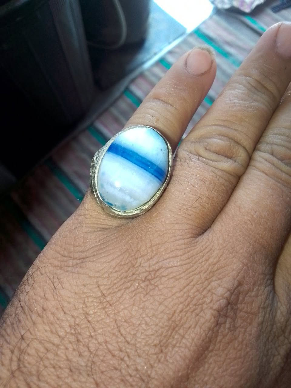 خاتم متوج بخرزه سليماني بحري معطف فووول ذمه جلب محبه راحه نفسيه قبول تسهيل مور مهابه عقد لسان للبيع ***********‬‏
