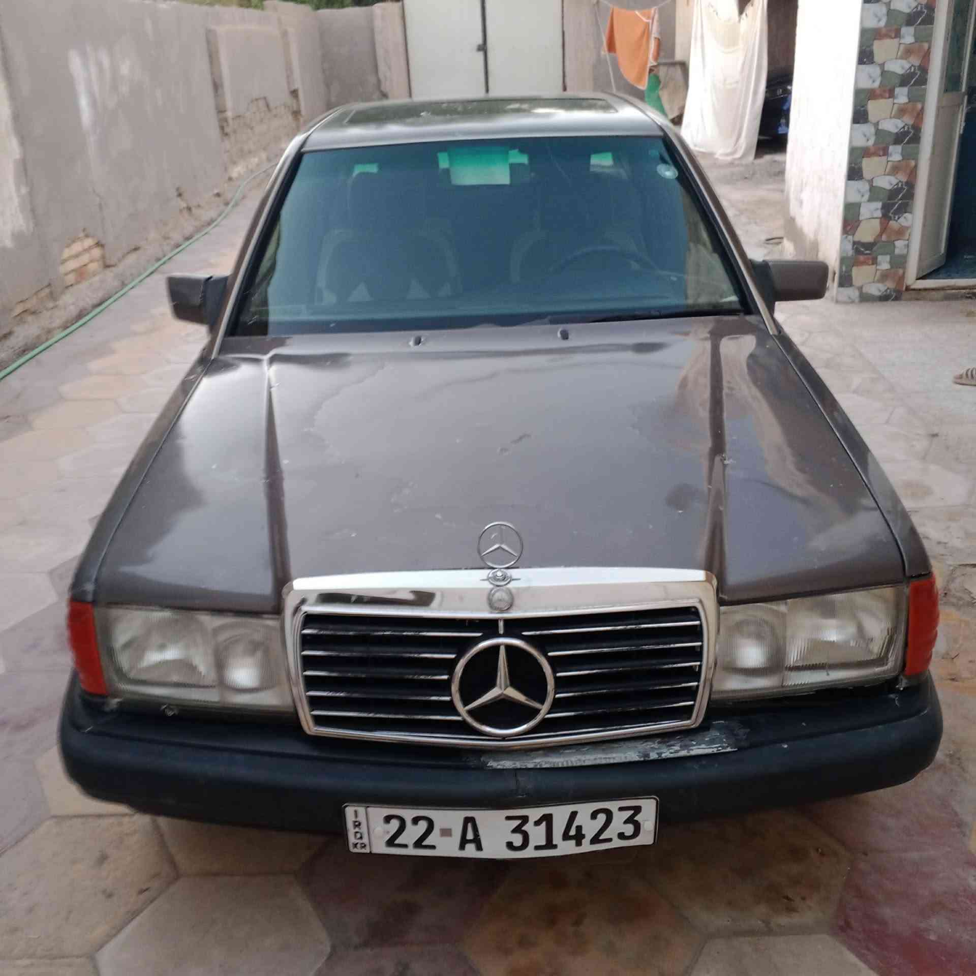 السلام عليكم
مارسدس ١٩٠ طيارين موديل ١٩٩١ بلاديه
بلاد اربعه سلندر عنكبوب
رقم اربيل السنوية مجددة ب٢٠٢٥ 
السماوة المجد *********** 
ب٤٩ شرط المداور
