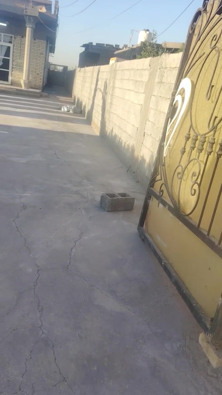 ياالله بسم الله ماشاء الله 
يعلن مكتب ياسر ابو عمار 
عن كل ماهو جديد وحصري
بيت مساحة 950متر  4غرف نوم وصالة ومطبخ حار وبارد وصحيات وحديقة جبيرة خير من الله بناء طابوك وبي رباط نازل 80سانتيم بيت بناء درجة اولى 
البيت زراعي   طابو سند 25 ملك شخصي 
المكان دوانم الشرطة الخامسة قرب جامع ملك القدوس 
بشارع العويسات 
للتواصل والاستفسار يرجى الاتصال على الرقم *********** بي واتساب 
محمد ابو يوسف للعقار

