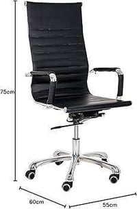 كرسي مكتب أنيق بتصميم عصري ​مناسب للمكاتب الإدارية وغرف الاجتماعات وال...