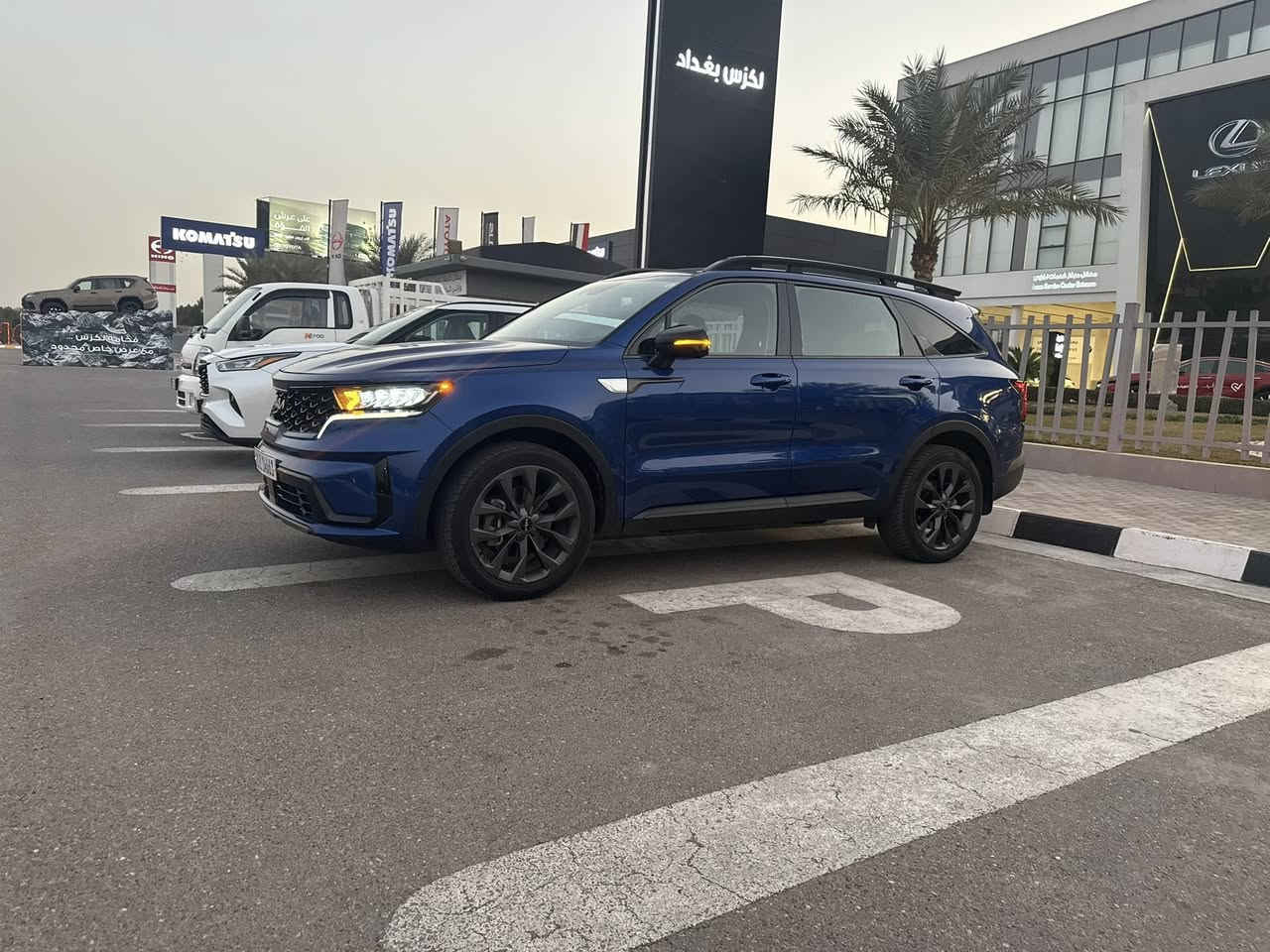 كيا سورنتو 2023 xlin ماشية 9000 mi
ماشية 9000 mi
محرك 2500 سمارت تيربو  صفر دوانز
حادثة جاملغ ايسر وبنيد مصبوغ  
ضربتة خفيفة
مواصفات: حساسات4جهات
رادارات قيادة ذاتيه 
تدفئة ستيرن وكشنات 
تبريد 3قطع منفصل
7راكب vip
4ويل
7مودات قيادة 
تشغيل عن بعد
نظام ترحيب 
شحن واير لس 
شاشة واير لس 
السيارة بعده بريحة الشركة جديدة جدا
سعرها 253 ورقة
بيع او مراوس باحدث  
رقم بغداد   
***********
