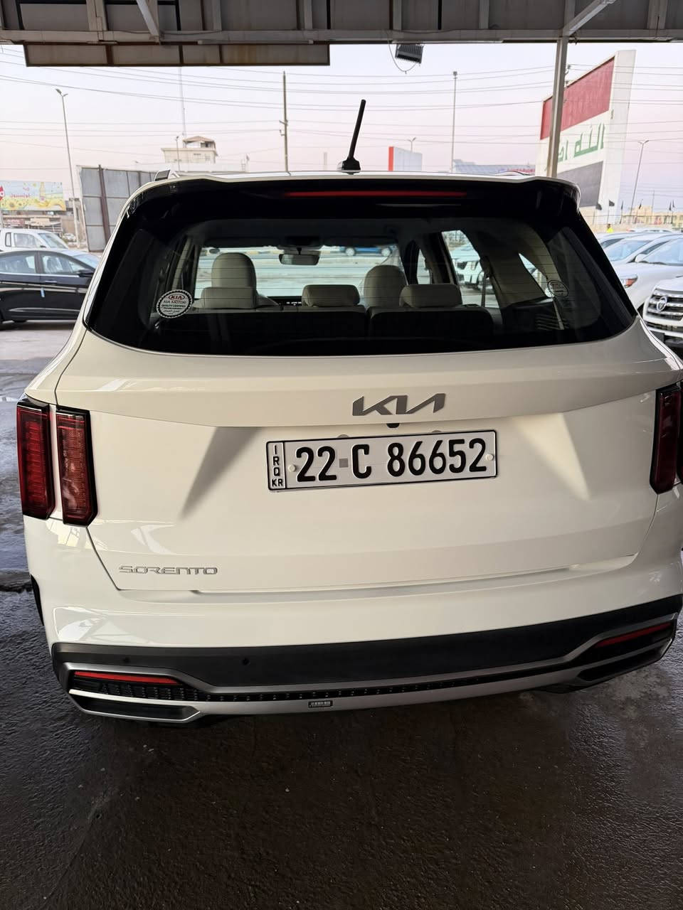السلام عليكم 
للبيع فقط كيا سورنتو خليجية 
موديل 2023
مكينة 4 سلندر
سبعه راكب 
بصمة تشغيل 
جنطة كهرباء 
ماشية 42 الف 
رقم اربيل
كفالة عامة من كلشي 
السيارة بحالة الوكالة 
مكان السيارة الديوانية 
السعر 240 ورقة مجال قليل


**إذا كنت صاحب هذا الإعلان وتريد حذفه لأي سبب، رجاءا أرسل رسالة إلى الدعم الفني**