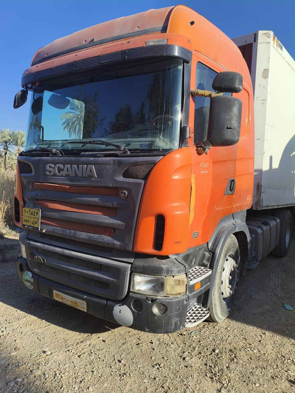 سكانيا 2006 عربانه مرسمه وراه تحويل 
للاستفسار ***********
