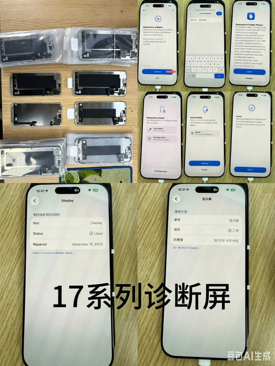 Second-hand screen
Series Support Diagnostics
WeChat lD：iPhoneLCD599


**إذا كنت صاحب هذا الإعلان وتريد حذفه لأي سبب، رجاءا أرسل رسالة إلى الدعم الفني**