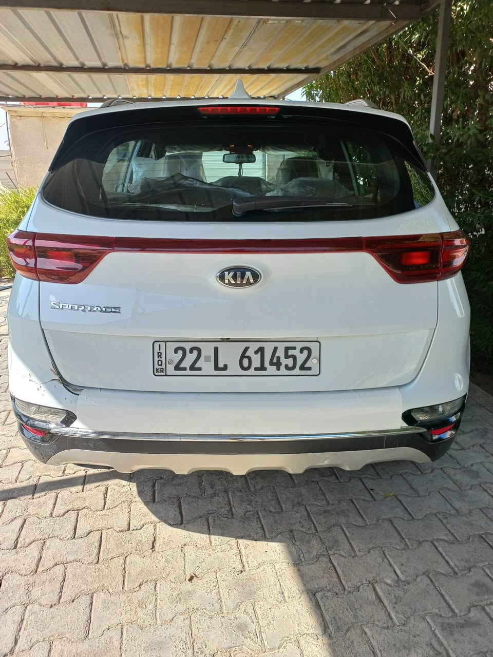 سبورتج خليجي 21 حادث كدامكم بدون دواخل
مواصفات فقط بلا فتحه رقم اربيل بأسمي تحويل مباشر سياره جاهزه من كلشي مابيها اي نقص 
حساسات أمامي خلفي 
كامره دواره 
تبريد بيانو 
شاشه كبيره 
لايت اوتو 
ماسحات اوتو 
كشنات كهرباء 
3 أنظمة قياده 
تبريد تدفئة منفصله 
ماشيه 124الف كيلو متر 
السعر 188 وبيها مجال 
المكان ابو غريب او عامريه 
الأتصال ***********
