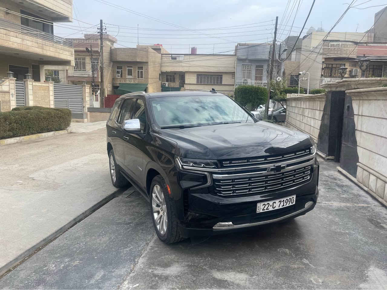 سلام عليكم 
تاهو اربيل 
بيه صبع بالجاملغ الامامي
الاتصال ***********
مكان الكراده بغداد, العراق
