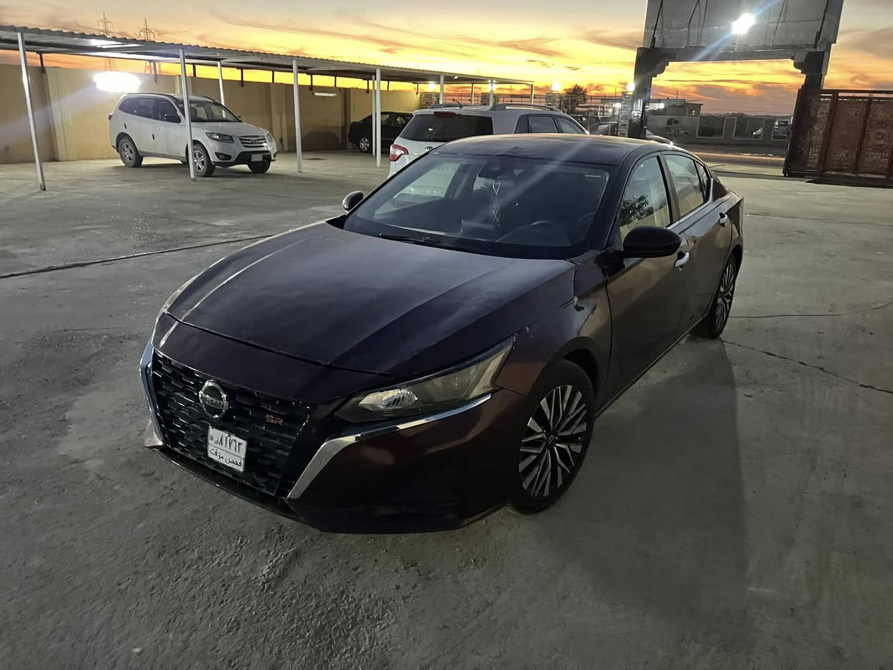 سلام عليكم 
نيسان اولتمه
موديل 2023
رقم فحص 
ضرر اربع قطع بدون دواخل 
كير ومحرك شرط 
السعر 125 وبيهامجال للطيبين 
الرقم ***********
