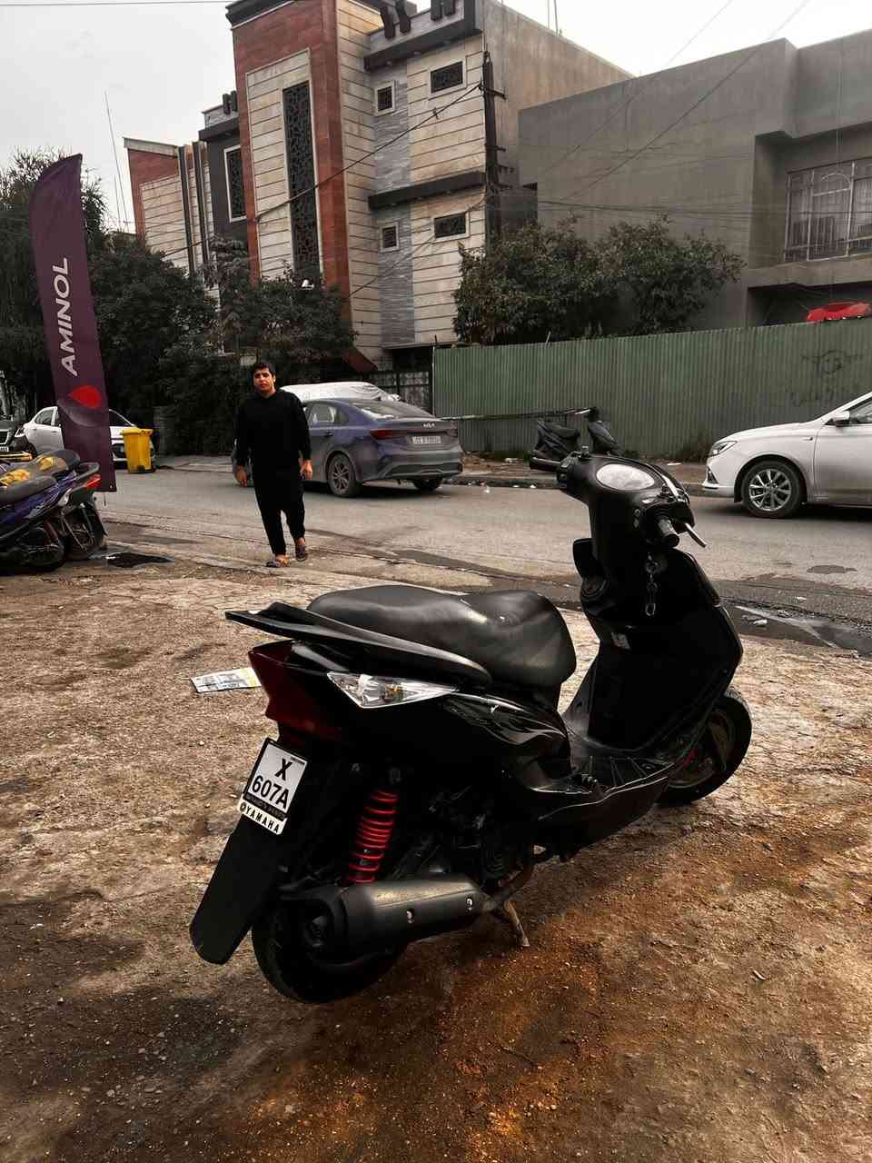 السلام عليكم ماكس ثعلب للبيع السعر (500) الدراجه كامله مكينه ناعمه دراجه نقص فقط باتري سلف هندر شغاله نضافه كفرات 80%  تايرات جدد دبلا خلفي امامي جديدات كلجات نضيفه  الدراجه يندارلهه دهن اكسادو بس ولكل تعرف سعر التر مالته الدراجه ممتعوبه ابد للبيع مكاني بغداد  الشعب تواصل علرقم ***********  اتصل و تامر اعتذر ممتواجد عل فيس
