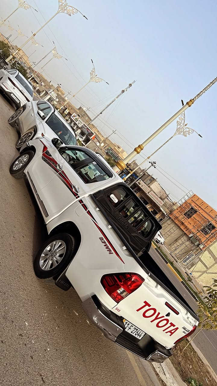 هايلوكس 2025
ساز ام ضمان 
بصمه شاشه 
رقم بغداد مشروع وطني 
ماشيه 27 
كفاله عامه عده تكحيل بسيط جدا 
مكاني كربلاء 
السعر 310 وبيه مجال 
***********
