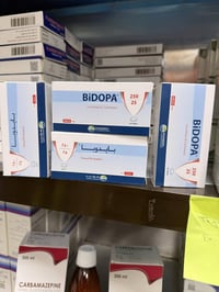 قلعة سكر • دواء باركنسون • سنميت BIDOPA ٢٥٠/٢٥ ملغم