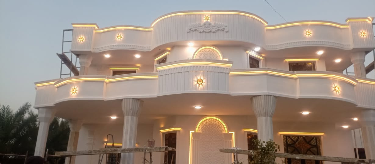 تم وعلى بركة أكمال واجهه ابو عبدالله في البنمر   وعمل الكهرباء بأدارة اكرم اسماعيل حسين العسافي 
***********
***********
