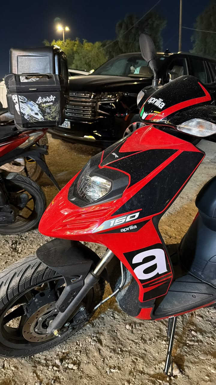 دراجه  زيرو الايطالية  aprilia  محرك 150 قتصادي للوقود  مرقم  اربيل   دراجه ماشيه 200 كيلو  فقط سعر ب3 مليون موديل 2026 رقمي ***********
