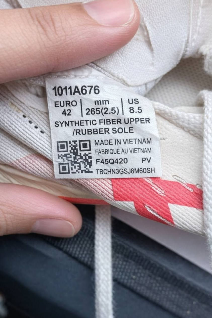 👟 ASICS Running
السعر : 30000

✔️ حذاء ASICS Original 

✔️ صناعة Vietnam
📏 المقاس:
EU 42 | US 8.5 | 26.5 CM

📞 للتواصل: الاتصال على الرقم *********** أو على الواتساب

🚚 متوفرة خدمة توصيل لبغداد وكل المحافظات
👇👇
tiktok.com/@almusawi.brand
3031
