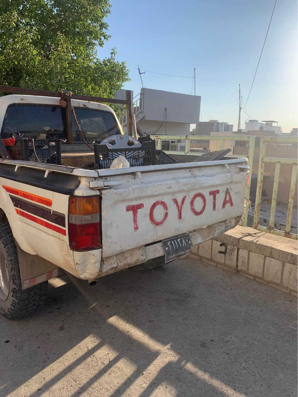 تۆیۆتا پیکاب ١٩٩١ دەبڵ ئەکسل  گێرو مەکینە و ئەکسلی مەزبووت بەشەرت کارەبای مەزبووت بێ کێشە  ئاڕمی پلاستیکی سلێمانی  ٢٦ گلاو مەجال  *********** السليمانية, العراق
