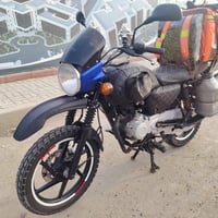 بوكسر موديل 2022 لون ازرق بأسمي رقم بغداد انكليزي تحويل ثاني يوم دراجه...