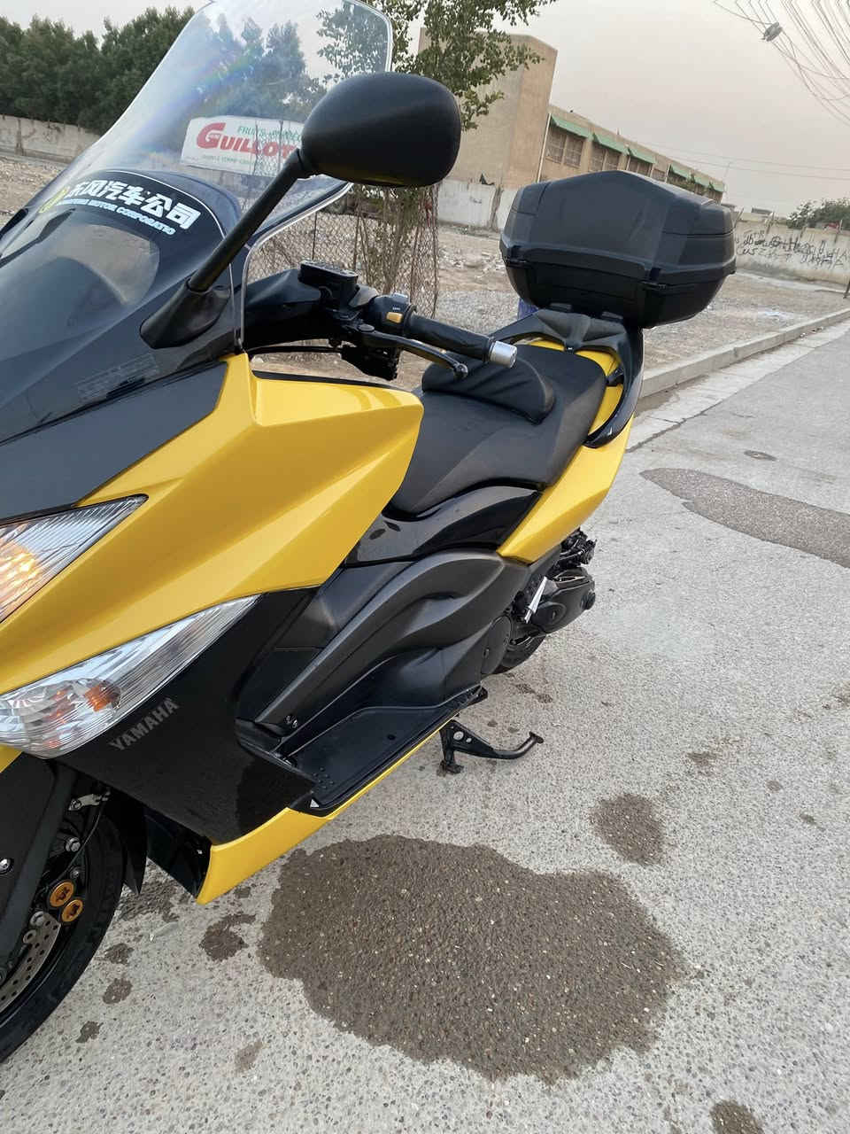 دراجه للبيع ٢٠١١
سلام عليكم دراجه تي ماكس للبيع موديل٢٠١١ دراجه انضف من الصور كلشي بيها كامل المحرك كفاله عامه 
ما بيها نقص السعر ع اتصال 
عنواني بغداد 

***********
