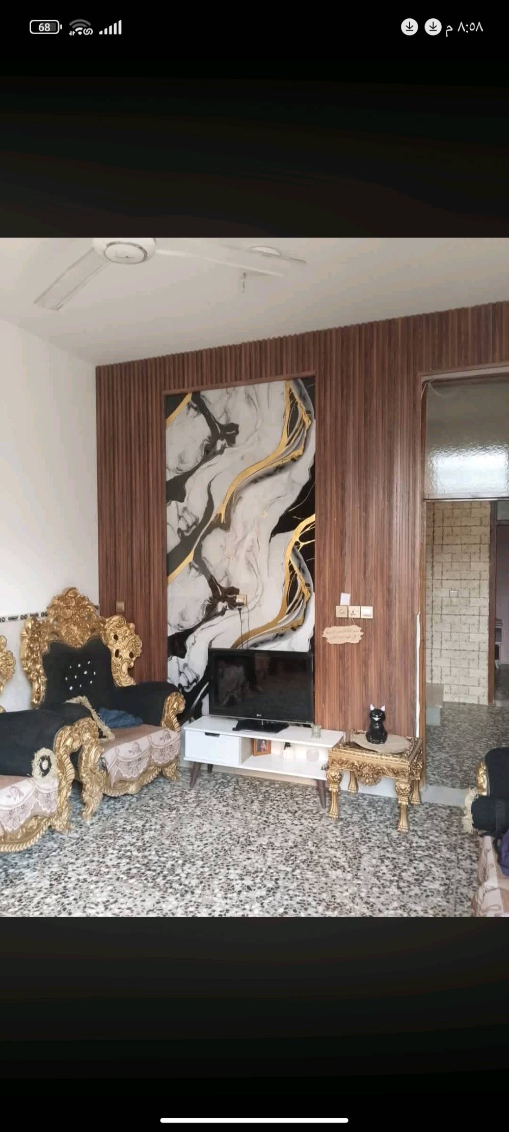 #دارللبيع 🏠

طابو زراعي سند 25 المساحه 170متـࢪ

طابق واحد محتوياته غرفتين نـــــــــوم هول استقبال مطبخ كراج سياره. 

عنوانه شارع شريفه ع الجديد الرابط بين 80و 100 قريب من الشارع العام جدا.
بيع مستعجل سعر مناسب  
***********