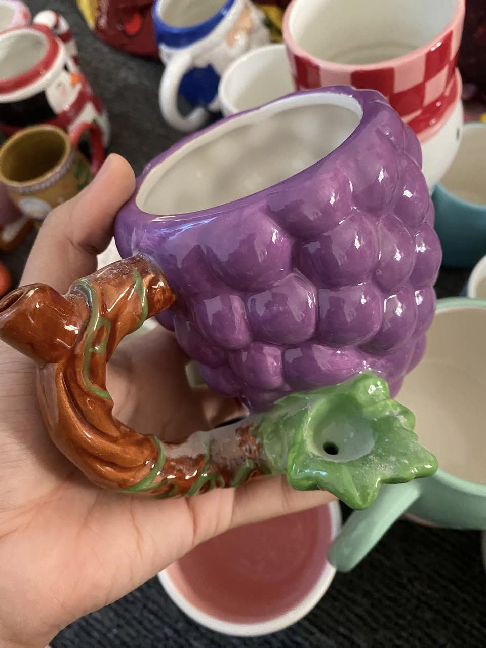 مك حجم كبير تجي بي احجام صغيره بس قليل كولش 
موديلات بنترست يجننون سعر مفرد5/6 جمله يختلف الي يريد يدخل خاص


**إذا كنت صاحب هذا الإعلان وتريد حذفه لأي سبب، رجاءا أرسل رسالة إلى الدعم الفني**