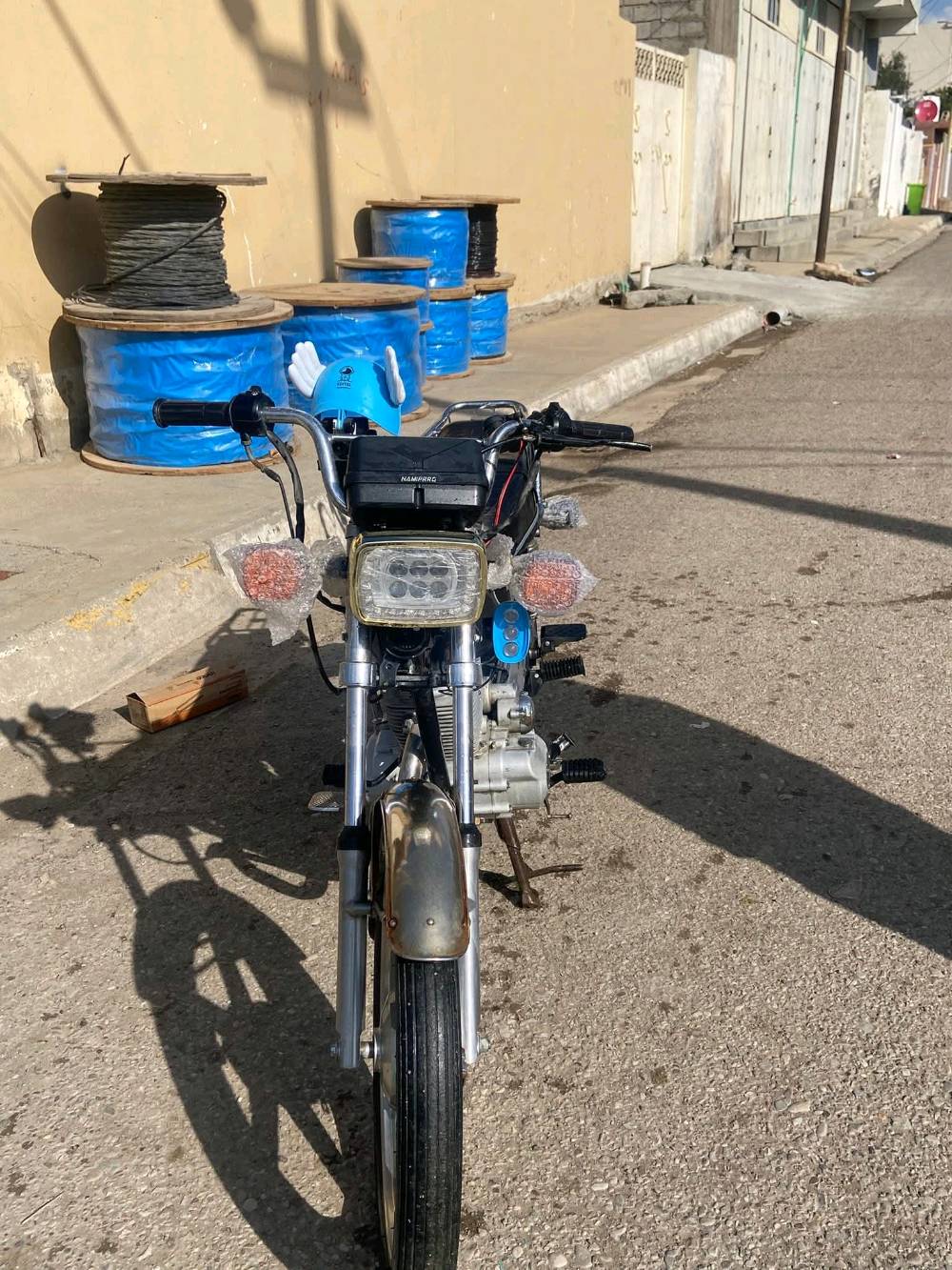 دراجه جني موديل 2018 محرك 200 وياه 6اوراق اصولية كمرك راجه مابيها اي نقص كامل كهربائيات فول سلف نكره عنوان ديالى جلولاء