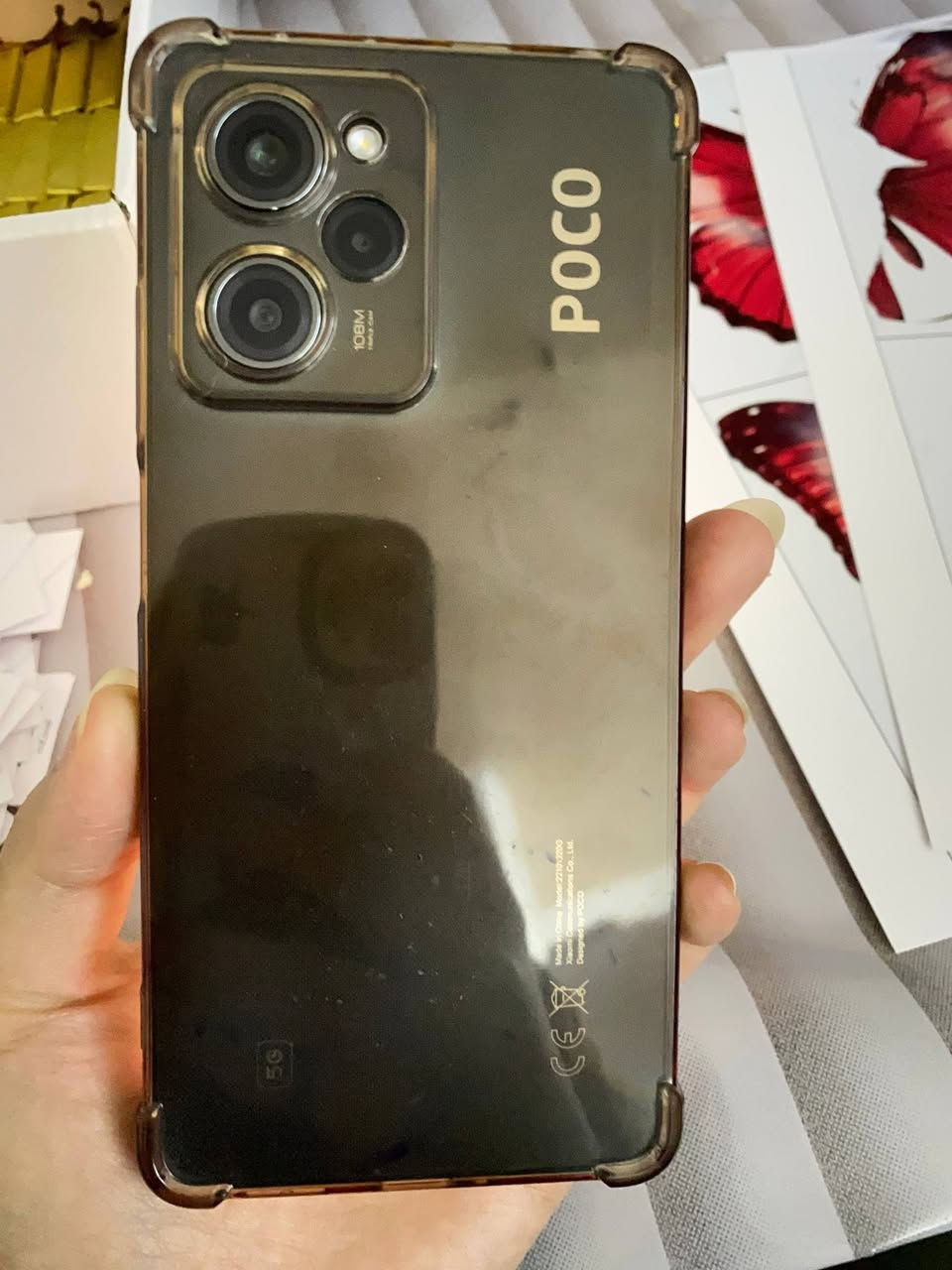 POCO X5 Pro للبيع نضافة ٩٩٪ مع الملحقات الأصلية كاملة
الجهاز ما متعوب ولا داخل تصليح 
سعره ٢٥٠ الف 
المكان السيدية


**إذا كنت صاحب هذا الإعلان وتريد حذفه لأي سبب، رجاءا أرسل رسالة إلى الدعم الفني**