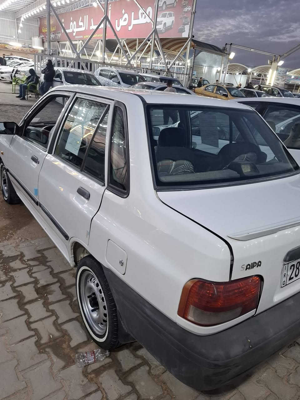 سلام عليكم سايبا للبيع 2012
مكفوله من كلشي اخر حبايه واحد ع واحد
تخم تاير ابو الخطه مكينه كير حداديه تبريد خير من الله
كامله ترايك البصره 
مكاني نجف رقم نكليزي نجف 
استفسار ***********
