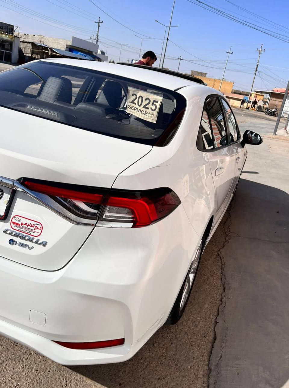 .
كورلا خليجي هايبرد فول 1/1
رقم بغداد 
موديل 25 
محرك 1.8 
ماشيه 9 تالاف 
كفاله عده شخط كد اصبع باقي كفاله 
•••
السعر 158 بيه مجال 
***********
