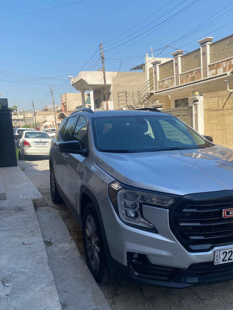 🚘 جي ام سي تيراين 2022
🔺 المواصفات
 ◾️اس ايل تي SLT
◾ اللون سلفر
◾ محرك 1500 تيربو
◾ رقم اربيل الجديد
🔺 ممشى السيارة 54كم
⚙️ حجم المحرك 1500 Turbo
🛠️ الأضرار
◾ صبغ بنيد فقط
◾ حادثها دعامية و بنيد
📍 مكان السيارة بغداد – الدورة
السعر 180وبيها مجال
📲 رقم صاحب السيارة
*********** واتساب
