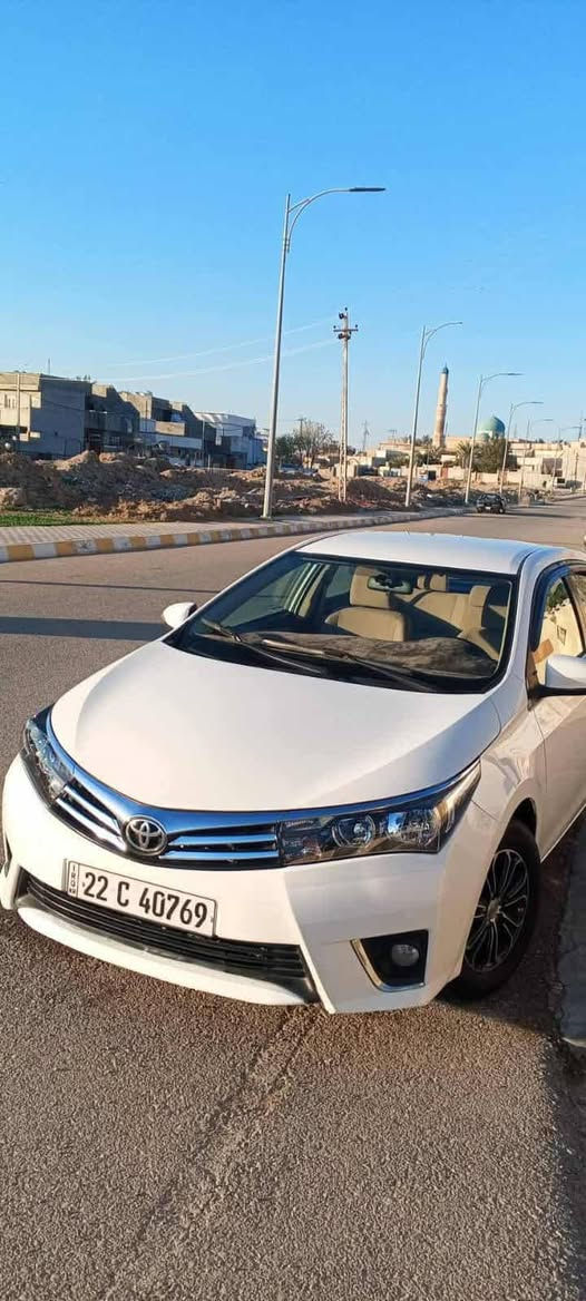 السلام عليكم 
كورلا موديل 15 مكفول كفاله عامه  سونار موجود بل 
محرك 2000 دوش  كير محرك تبريد مكينه كفاله عامه 
تخم تاير شواصي مكفولات بلادي 
سعار 145بي مجال شي بسيط 
العنوان بغداد حي النصر 
نتصل وتدلل مكلف بل نشر تدلل 
***********
