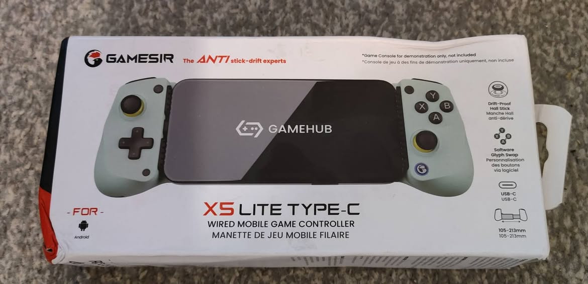 جوستك Gamesir x5 lite تايب سي  غير مستخدم
السعر 35


**إذا كنت صاحب هذا الإعلان وتريد حذفه لأي سبب، رجاءا أرسل رسالة إلى الدعم الفني**