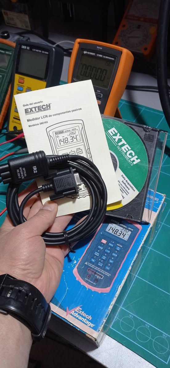 جهاز LCR Meter ملتمیتر امریكی لفحص المكثفات والملفات والمقاومات 

بدقة عالية جدا للسعر والاستفسار خاص .


**إذا كنت صاحب هذا الإعلان وتريد حذفه لأي سبب، رجاءا أرسل رسالة إلى الدعم الفني**