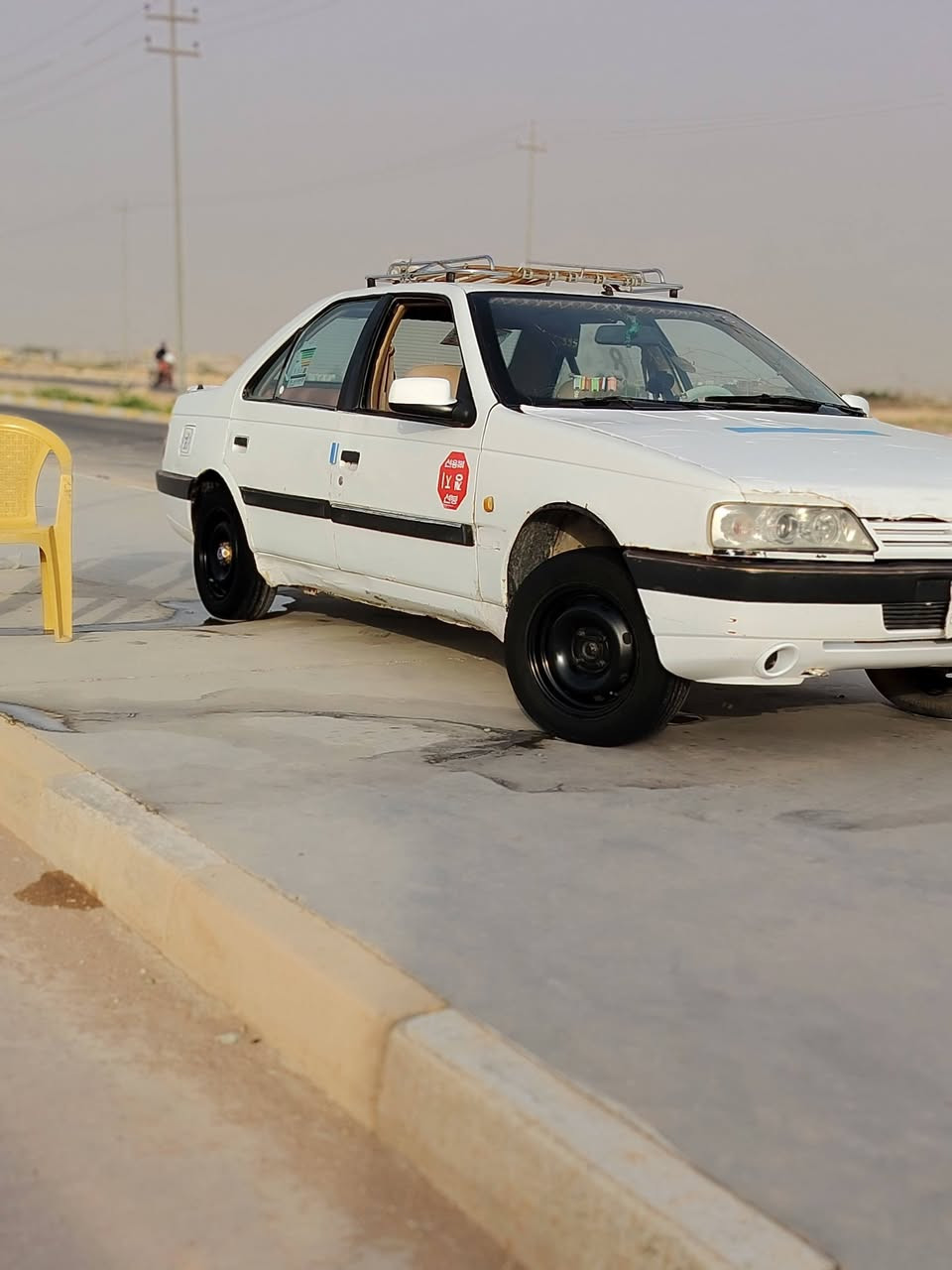 بيجو 405 سنوية لل27 مداور ثاني يوم مكينة كير جدد منضومة تبريد كاملة فقط كمبريسر داخل جديد كهربائيات شغلة سيارة جاهزة 25وبيهة مجال بسيط مكانهة نجف للاستفسال ***********
