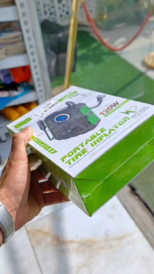 من وكالة BAVIN توفر كمبريسر نافخ الإطارات اصدار الكتروني يعني جودة وكفاءة فخامة سهولة الاستخدام سعر المنتج ٢٥ الف فقط للحجز راسل واتساب *********** متوفرة بالفرعين فرع الأول بغداد القاهرة مقابل مول القاهرة الفرع الثاني بغداد شارع الصناعة مجاور الجامعة التكنولوجيا
