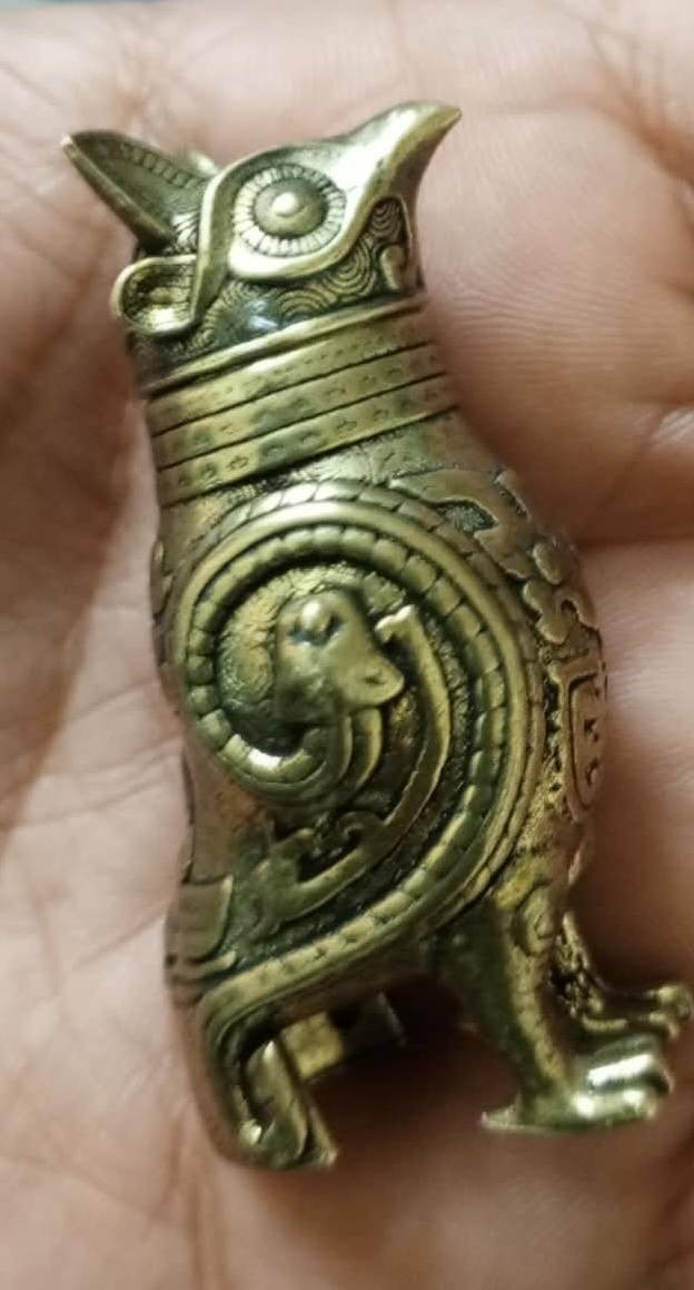 تمثال بومه معدني مكون من النحاس والزنك رمز للحكمة في التقاليد القبلية الاسوية وزن ثقيل بنقوشات من الفن التقليدي الصيني
السعر 25


**إذا كنت صاحب هذا الإعلان وتريد حذفه لأي سبب، رجاءا أرسل رسالة إلى الدعم الفني**