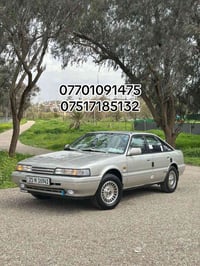 مازدا626 محرك8بخ موديل 1987بيهاكوبون بنزين سنوي جديد2030 بدون ضربه بدو...