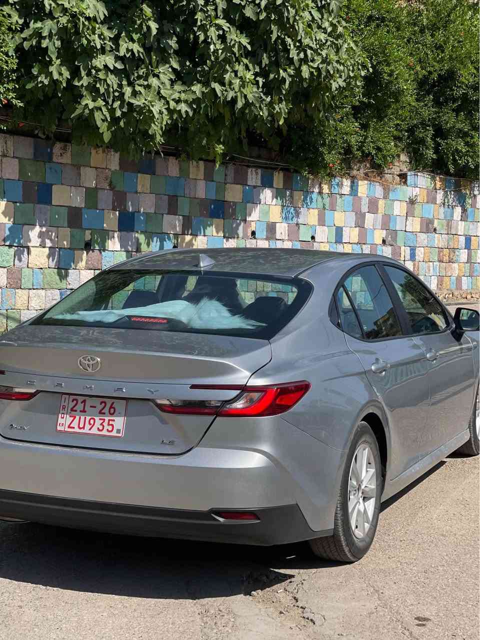 كامرى 2025 هايبرد
السعر :188$شويه مجال
اللوان :سلفر 
عداد المسافة :18 الف
ملاحظة السيارة : بولند صبغ فقت
ارباكات طاك مرجع بلادى
المواصفات : LE
بصمة ابواب

(Remote Start) تشغيل عن بعد
شاشة
كاميرة
هاند بريك بصمة
(Auto Hold) اوتو هولد
(Auto Stard) اوتو ستارات

رادار امامي (تحديد مسار)
رادار خلفي (التحذير من الاصطدام)
حساسات امامي
حساسات خلفي
(Eco) نظام
(Normal) نظام
(Sport) نظام
تحكمات استيرن
تبريد لمس
لايتات (Led) ليد زينون بيلادي
مكان سياره عقره 
موبايل*********** اكر, نينوى

