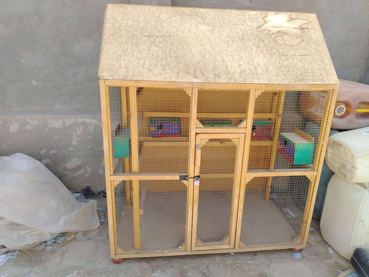 السلام عليكم قفص طيور زينة ممستخدم نهائي حجمه كبير ونظيف أي ضرر مابي مكاني بابل شارع 80
أي استفسار اتصال على الرقم ***********
