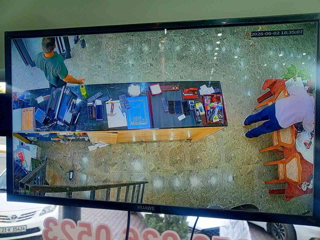 الحمدلله کارێکی نوێمان بۆ (ڕێستۆرانتی لۆڤان ) 
بەستنی 23 کامێرای 5 مێگا پێکسڵی (Dahua)
شەو ڕۆژ ملەوەن فول HD

کۆنێکت کردنی بە موبایلەوە
 💯💯💯✅✅✅✅💯
بە شێوازێکی هەندەسی و جوان بەرزترین کوالێتی جۆری هایڤیژن وە گشت جۆرەکانی کامێرای براندی (Hikvision) ی ئۆرجیناڵ بە هەموو (مێگاپێکسڵ)ێک بە هەرزانترین نرخ بەردەستە ✅✅✅✅
بە سەرپەرشتی وەستا سیڤەر 
ناونیشان ,,,,, سلێمانی شەقامی کاوە 
بۆ زانیاری زیاتر پەیوەندی بکەن بە 

Viber *********** 📞📞📞📞
Whatsapp *********** 📞📞📞📞
