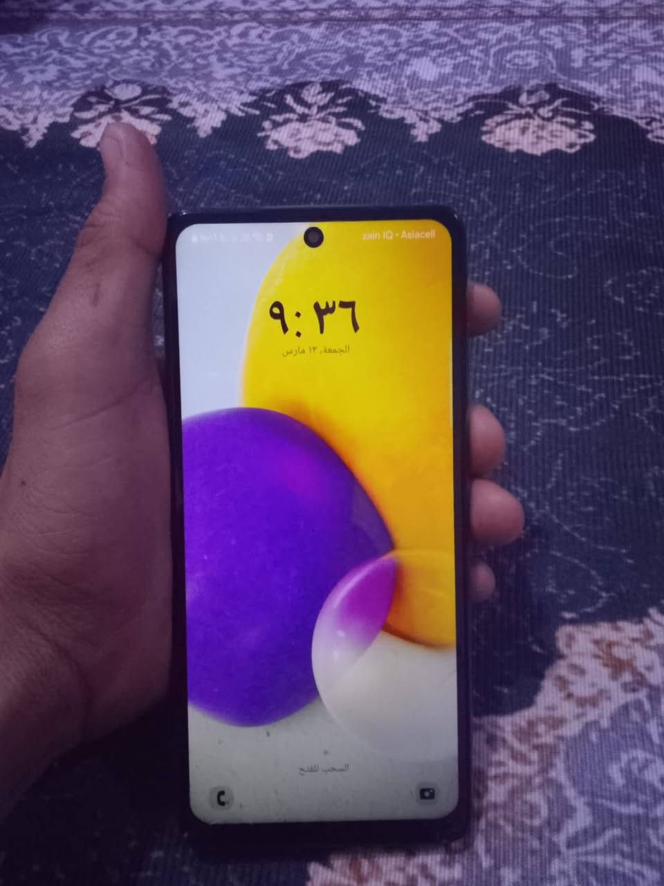 لسلام عليكم سامسونج سي 50 نظيف ذاكره 256 رام 12× 120 فريم بالببجي دبل شريحه السعر125 وبيها مجال مكاني كركوك كوباني ***********
