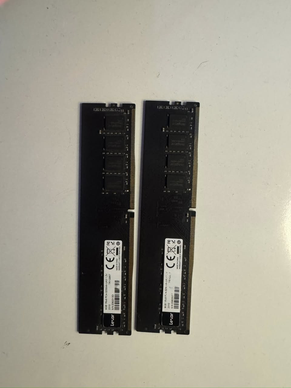 رامات للبيع Lexar
2x8  16GB 3200 mhz   
 مكاني الشعب تجي تفحصهم يمي وتاخذهم سعر ٧٥ الف قفل


**إذا كنت صاحب هذا الإعلان وتريد حذفه لأي سبب، رجاءا أرسل رسالة إلى الدعم الفني**