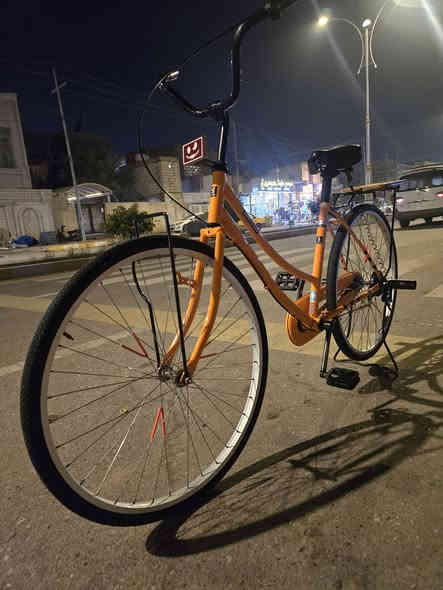 سلام عليكم بايسكل للبيع سعر 170 وبي مجال غراضه كامله ويا عنوان ناصريه مركز حي رافدين  رقم ***********
