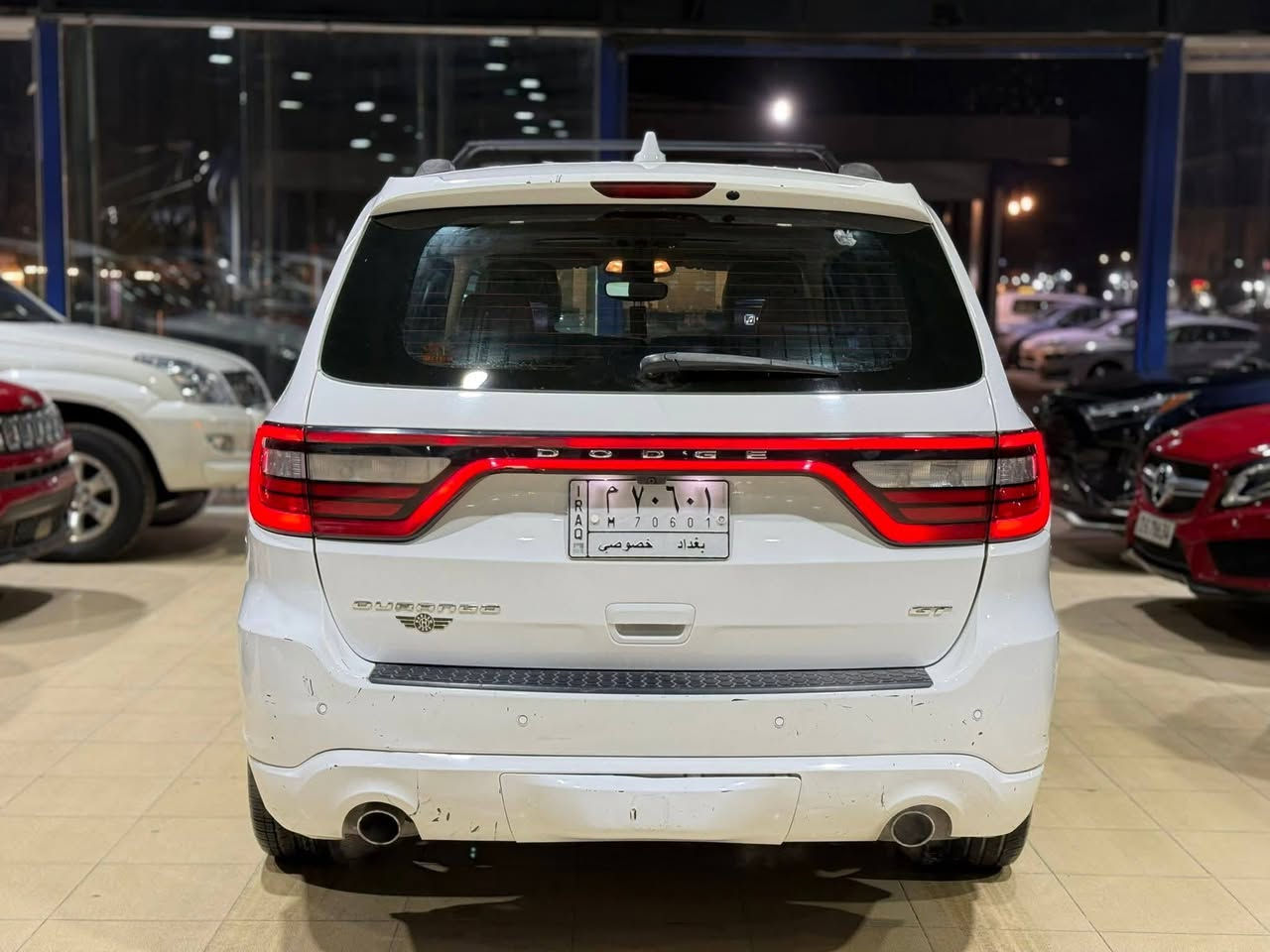 #دورنكو خليجي GT
#الضرر : السيارة مكفولة كفالة عامة ( بدون ضرر ) عدا بارد قليل جدا في الباب الخلفي
#الرقم : مرقم بغداد

#المواصفات :

▪️دوج دورانكو لون ابيض
▪️الموديل : 2020
▪️المحرك : . 3.6L . V6 (ستة سلندر)
▪️العداد : 90 الف ميل حقيقي
▪️حجم الويل : ويل كب حجم 20
▪️بصمات للابواب عدد 2 مع بصمة جنطة وبصمة تشغيل وتشغيل عن بعد
▪️لايتات زينون عالي وناصي مع حاجب LED مع كشافات دعامية زينون
▪️فتحة سقف ( سلايد روف )
▪️حساسات خلفية اصل
▪️كامرة خلفية دوارة اصل
▪️شاشة الدشبول كبيرة للتحكم بايعازات السيارات
▪️تحكم فول كهرباء لكرسي السائق والراكب
▪️غرفة السيارة جلد بيجي اصل
▪️تبريد و تدفئة لكشنات المقدمة
▪️گير شفتر بالستيرن للتحكم بالگير العادي
▪️سستم صوت
▪️اشاير بلمرايا الجانبية 
▪️يدات الابواب نيكل
▪️تحكم ستيرن جهتين بلوتوث وحاكية وكروس سرعة وتحكم صوت 
▪️منافذ USB امامي وخلفي
▪️نظام ABS مانع انزلاق
▪️السيارة وكالة هارم جديدة وبوضع الشركة .

السعر المطلوب : 285 $ورقة 
 
الاتصال على : ***********
#النجف
