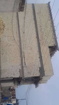 مرخصةمديرالاكروب المحترم بيت هيكل تلاث طوابق لبيع لمساحه ٨٠ متر زراعي ...