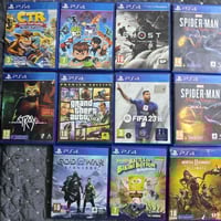 ألعاب بلايستيشن • ١٠ قطع • بغداد الشعب