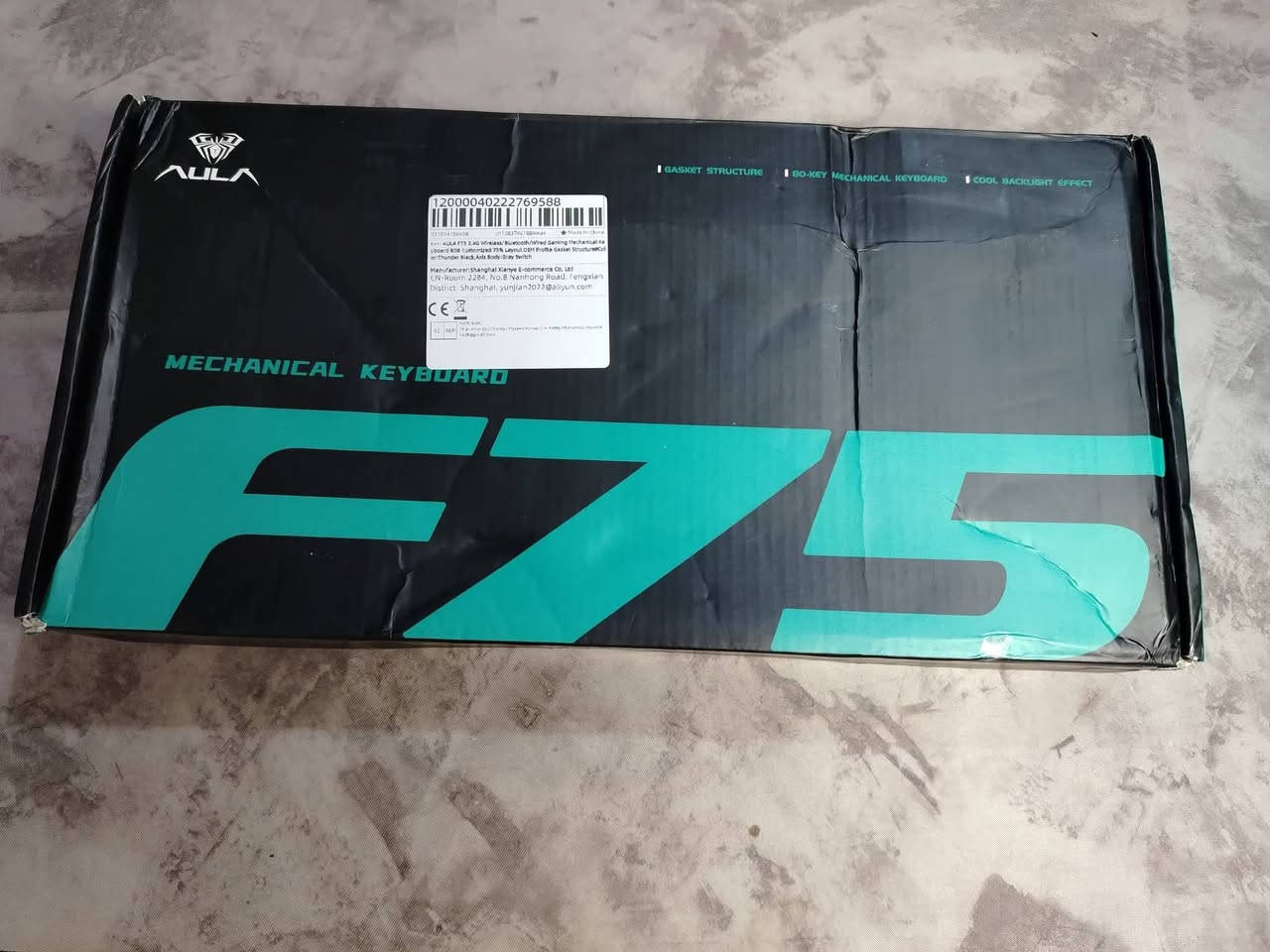 كيبورد :                                       🎱     aula f75
موصفات : 🦈💫
الون : متوفر بلونين
الحالة : جديد كبس انتفح للتصوير 🆕
الربط ( واير. وايرلس. بلوتوث)
بطارية : 4000mAh 🔋 عملاقه توصل أكثر من يوم
السوج : لينير خطي لون رصاصي صوت طرب 💓
Ful RGP أكثر من 20 مود 🌈
ملحقات : كيبل. دنكل. قالعة 🪛
حجم : 100/75.
عتلة صوت🔊                                 سعر: 45 الف 💸
متوفر توصيل لكل العراق 🚐


**إذا كنت صاحب هذا الإعلان وتريد حذفه لأي سبب، رجاءا أرسل رسالة إلى الدعم الفني**