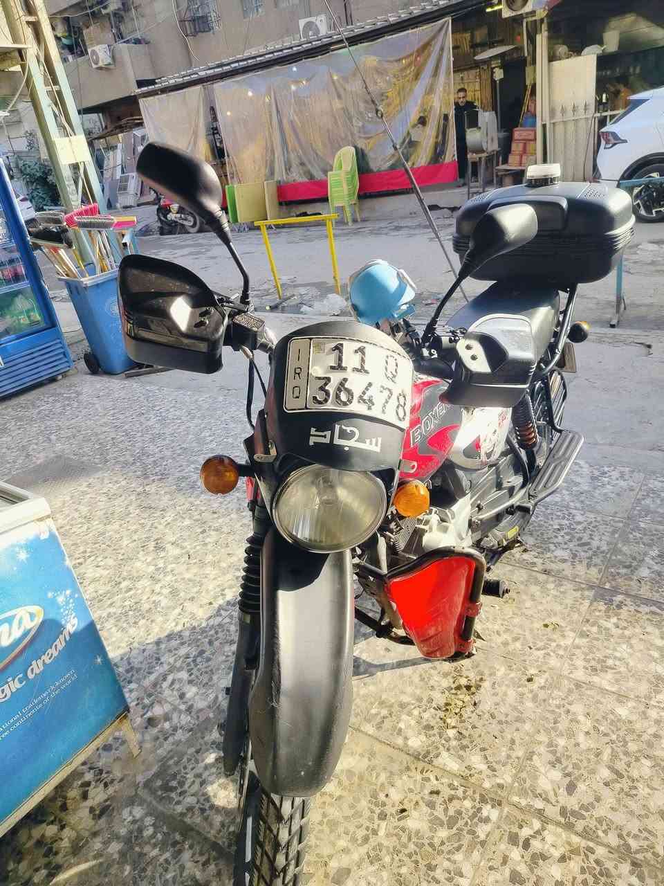 سلام عليكم.دراجه بوكسر 2020  مرقم بسمي كل شي مابيها الا غرامه ولا اي شي واتصال رقم ***********وسعر 1650وبيه مجال بسيط
